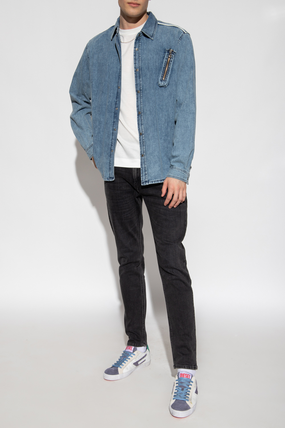 Diesel best sale denim shirts